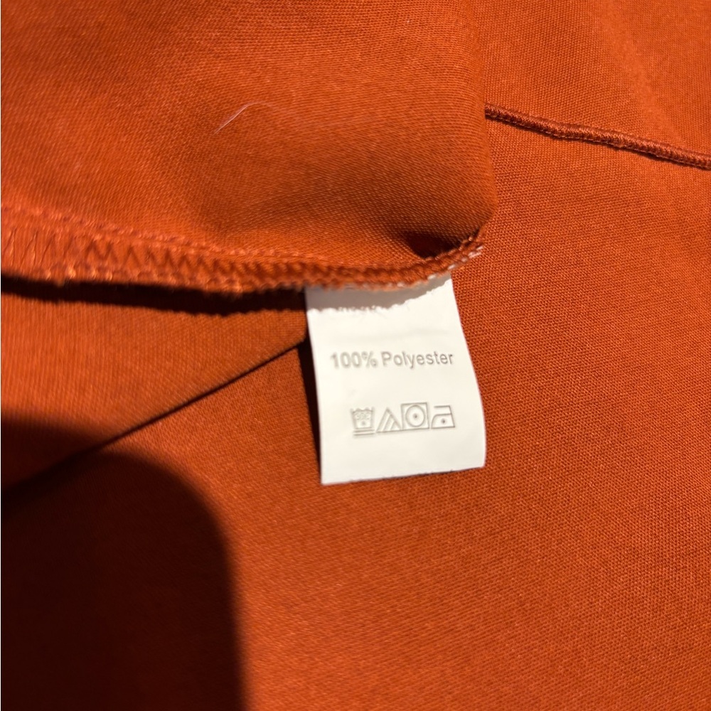 SHEIN Bright Orange Long Sleeve Top - Picture 7 of 10